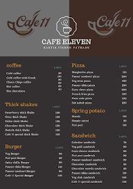 Cafe Eleven menu 3