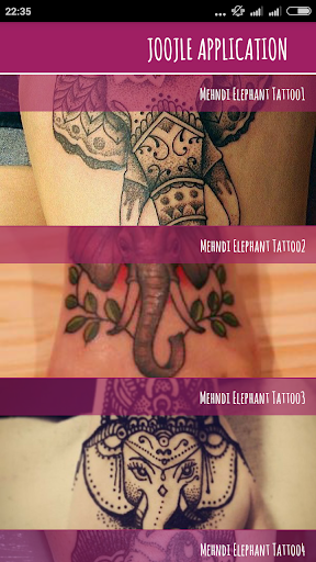 免費下載娛樂APP|Mehndi Elephant Tattoo app開箱文|APP開箱王