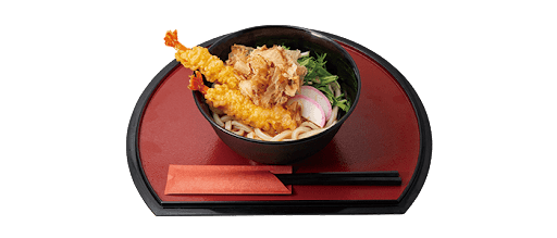 フュンフのエヴィ天うどん