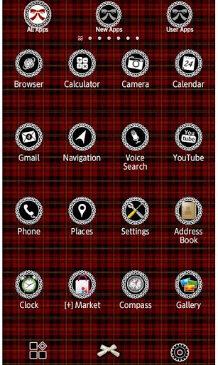Screenshot Plaid and Pearls Wallpaper