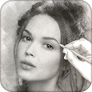 Photo To Pencil Sketch Effects  Icon