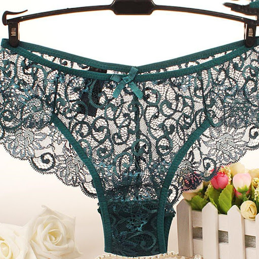 Title 2, Sexy Lace Transparent Underpants for Ladies. Ex...