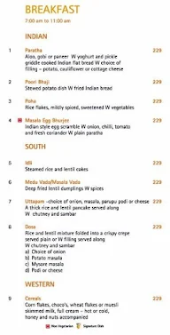 Citrus Cafe - Lemon Tree Hotel menu 8