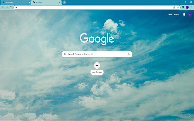 Pastel Blue Aesthetic chrome extension