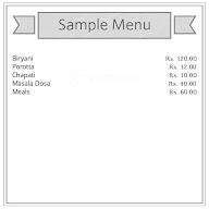 Sreelakshmi Hotel menu 1