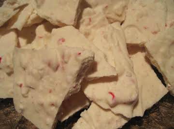 White Chocolate Peppermint Bark