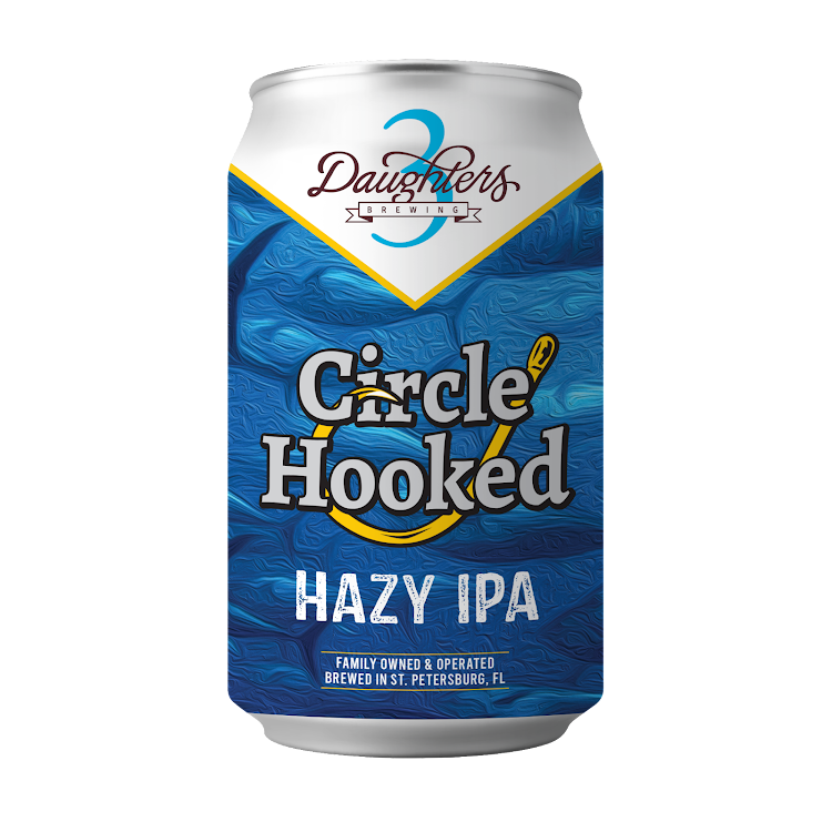 Logo of 3 Daughters Circle Hooked Hazy IPA