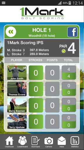 1Mark Golf Scoring