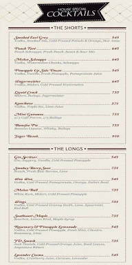 Long & Short - InterContinental menu 4