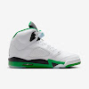 womens air jordan 5 lucky green