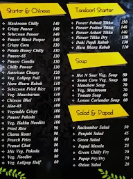 Vikas Sweets & Restaurant menu 1