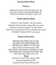 Krunchy Nation menu 2