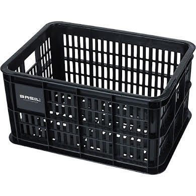 Basil Crate Basket - Small 25L Plastic Black