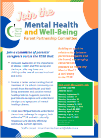 Mental health and well being - parent partnership committee