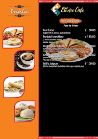 Ethnic Cafe menu 8