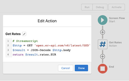 Streamscript Syntax Highlighter