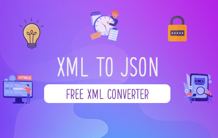 XML to JSON - Free XML Converter small promo image