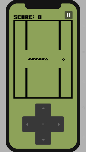 Screenshot Snake Game Classic Retro Nokia