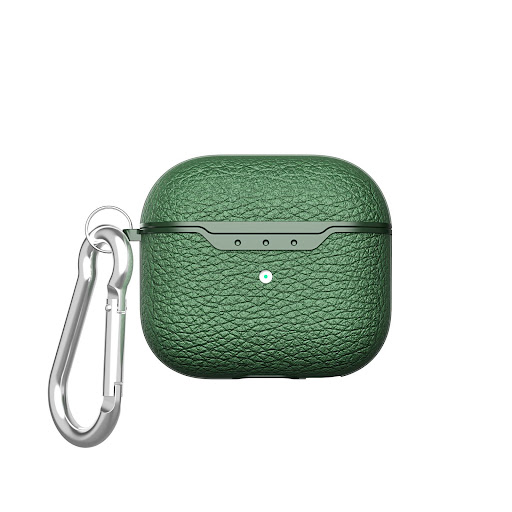 Title 7, Lychee Pattern Protective Earphone Sleeve, prot...