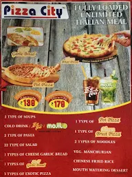 Pizza City menu 3