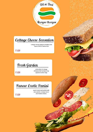 Burger Burger menu 5