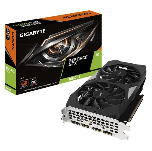 Card màn hình GIGABYTE GeForce GTX 1660Ti 6GB GDDR6 OC (GV-N166TOC-6GD)