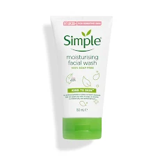 Sữa rửa mặt Simple dưỡng ẩm không chứa xà phòng 150ml