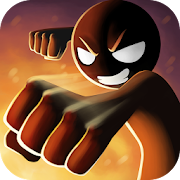 Sticked Man Fighting  Icon