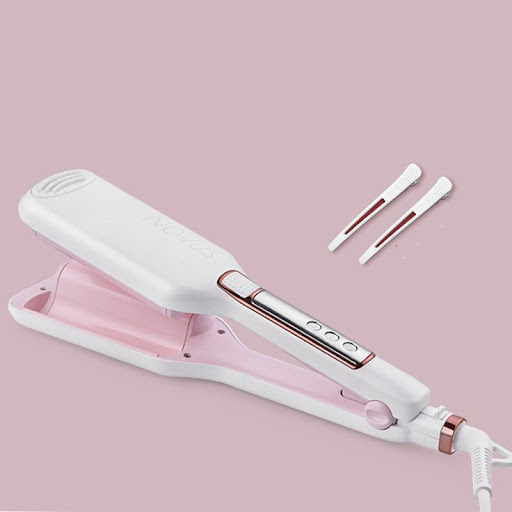 Title 2, Water ripple omelet head curling iron for effor...