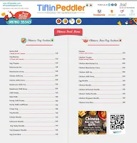 Tiffin Peddler menu 2