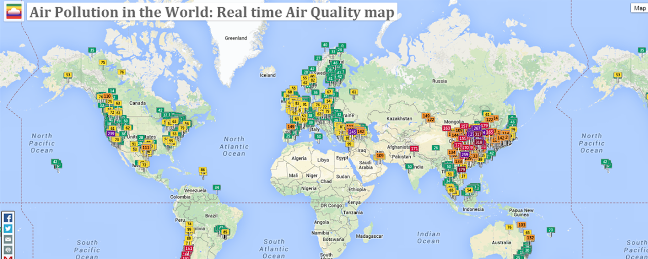 World Air Quality Index Preview image 2