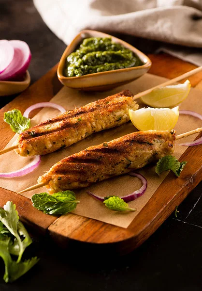 Paneer Seekh Kebab