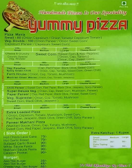 Yummy Pizza menu 1