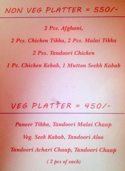 Delicacy Foods menu 