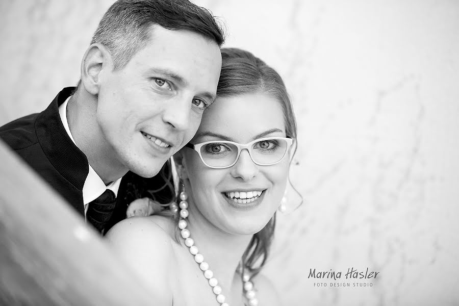 婚礼摄影师Marina Hasler（marina）。2019 3月1日的照片