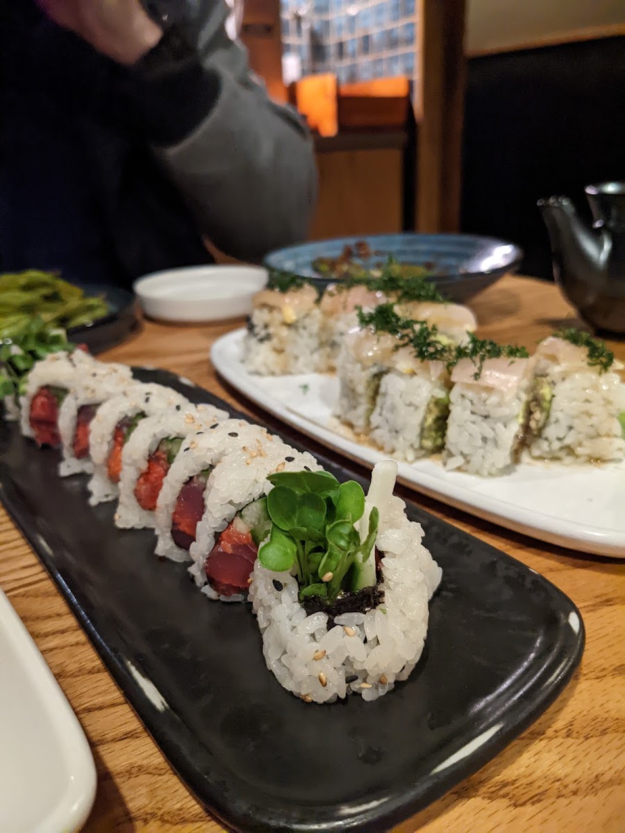 Gluten-Free at Bamboo Sushi