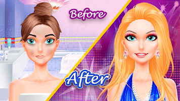 Makeup games makeover dress up Screenshot