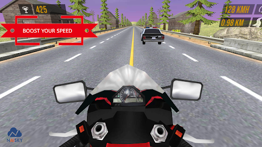 Screenshot Highway Traffic Bike Racer