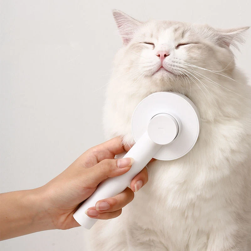 Kattenborstel voor losse haren. Reiniger voor dierenhaar, verzorgt en kamt uw kat, bevordert een gezonde en glanzende vacht.