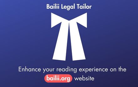 Bailii Legal Tailor small promo image