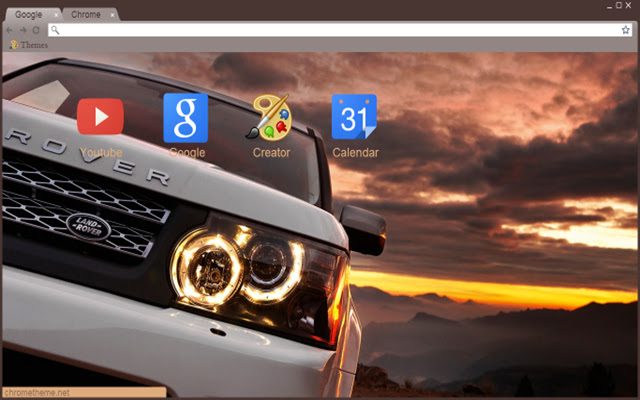 Land Rover chrome extension