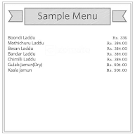 Sri Gruha Foods menu 1