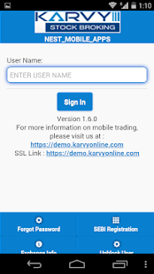 KarvyOnline Trading Screenshots 2