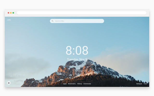 Ultab - New Tab Page chrome extension