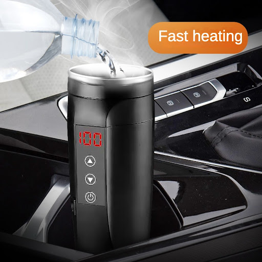 Title 4, Insulated Electric Cup Water Heater for Automob...