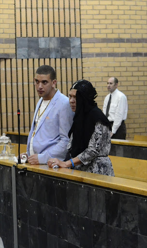 July 03,2017. Bradley Freeman and his mother Judick Ann Freeman got jail and suspended sentences for fraud. . Pic: Tiro Ramatlhatse. © Sowetan.