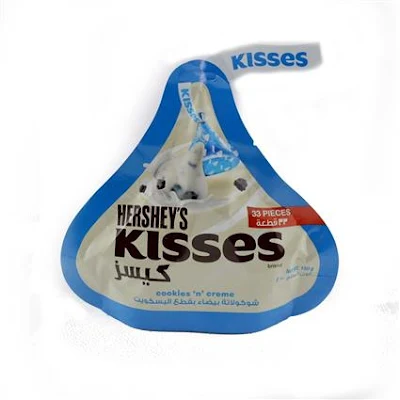 Hersheys Kisses Cookies N Creme - 150 gm