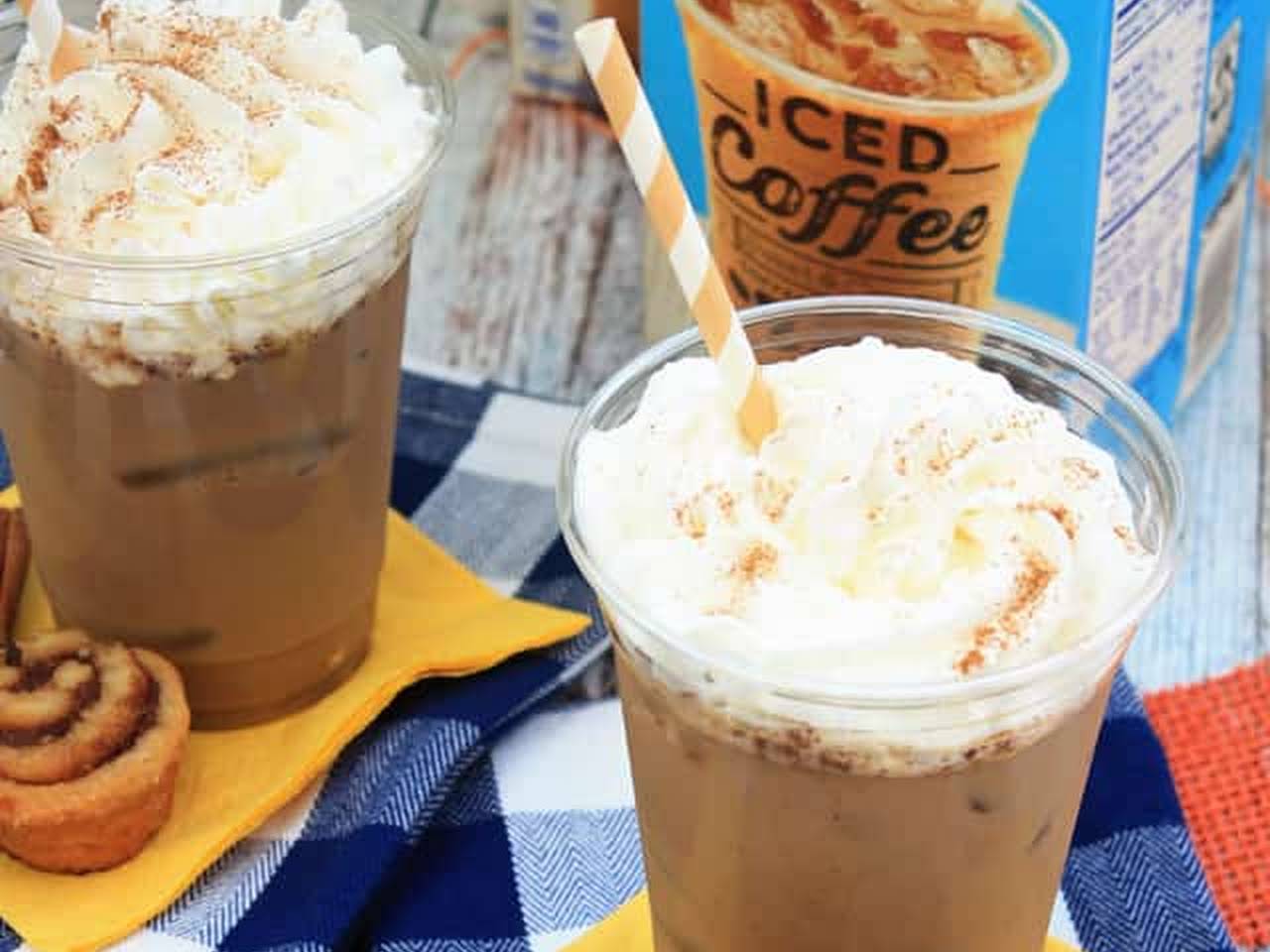 Vanilla Bean Horchata Iced Coffee - Nutmeg Nanny