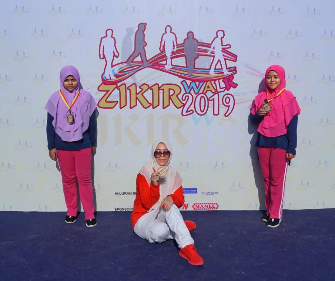 zikir walk 2019 premium beautiful therapants maharani bukit jelutong