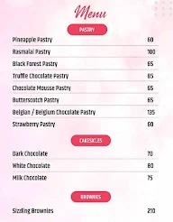 Geets Cakes menu 4